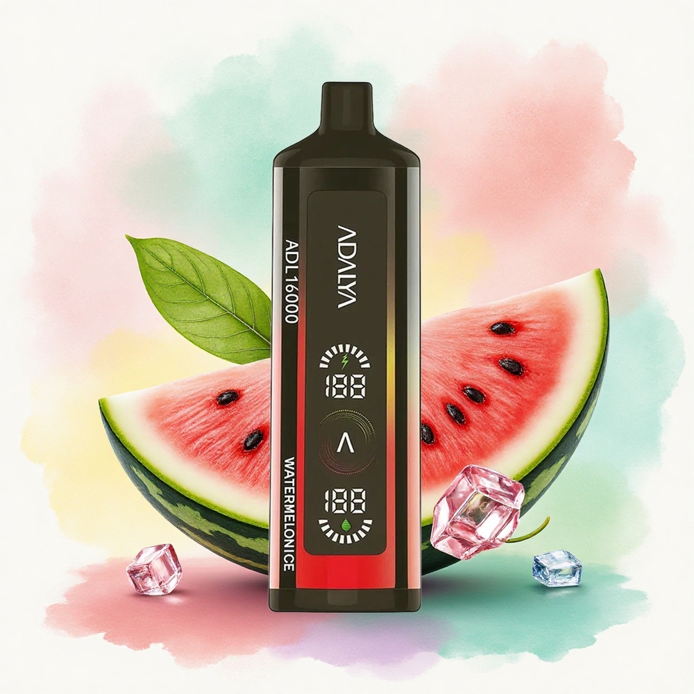 Adalya ADL 16000 PRO Glace à la Pastèque avec Batterie 1000 mAh