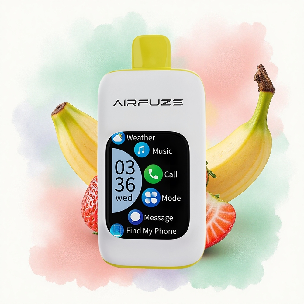 AirFuze Smart 30000 Fraise Banane 5% Nicotine 900mAh