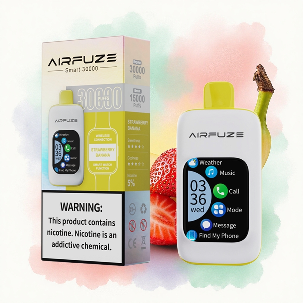 AirFuze Smart 30000 Fraise Banane 5% Nicotine 900mAh