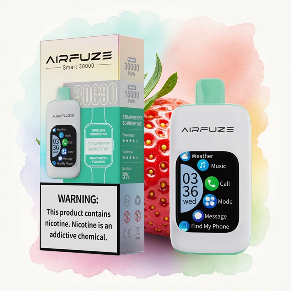 AirFuze Smart 30000 Fraise Été 5% Nicotine 900mAh