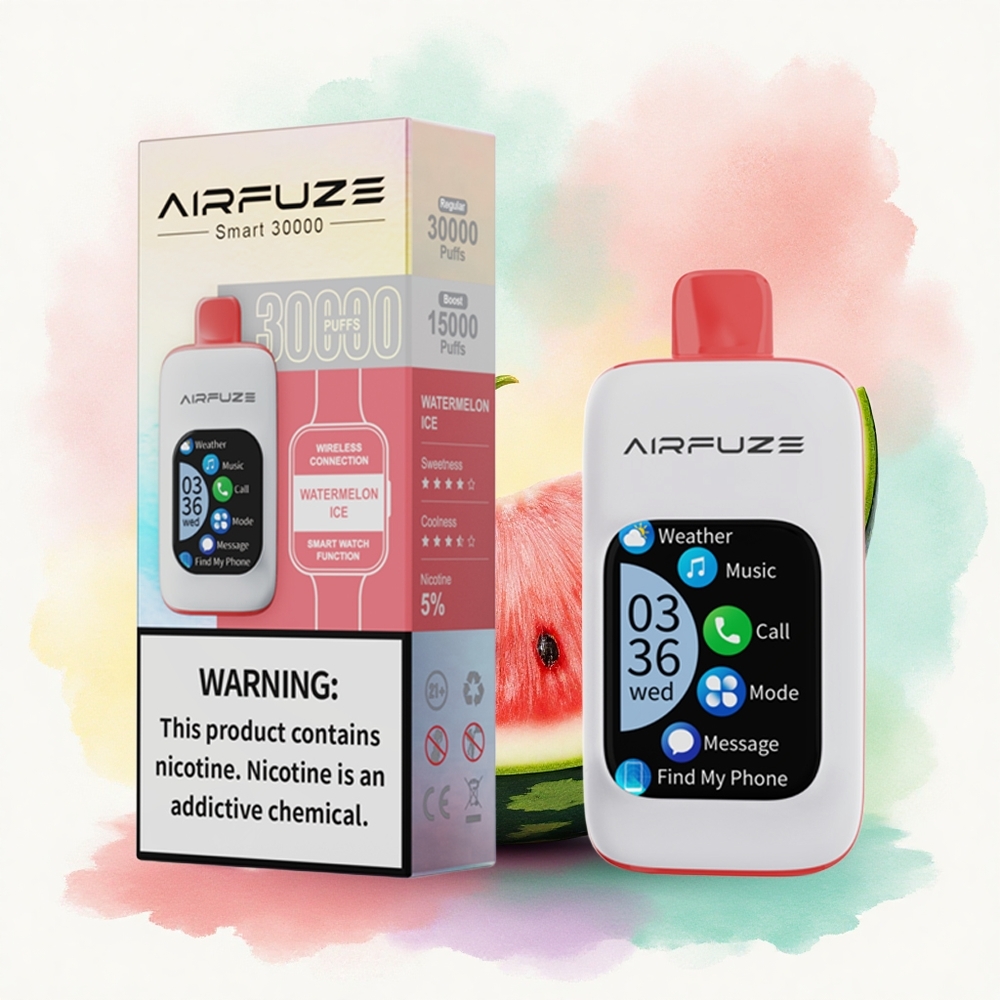 AirFuze Smart 30000 Glace à la Pastèque 900mAh 5% Nicotine