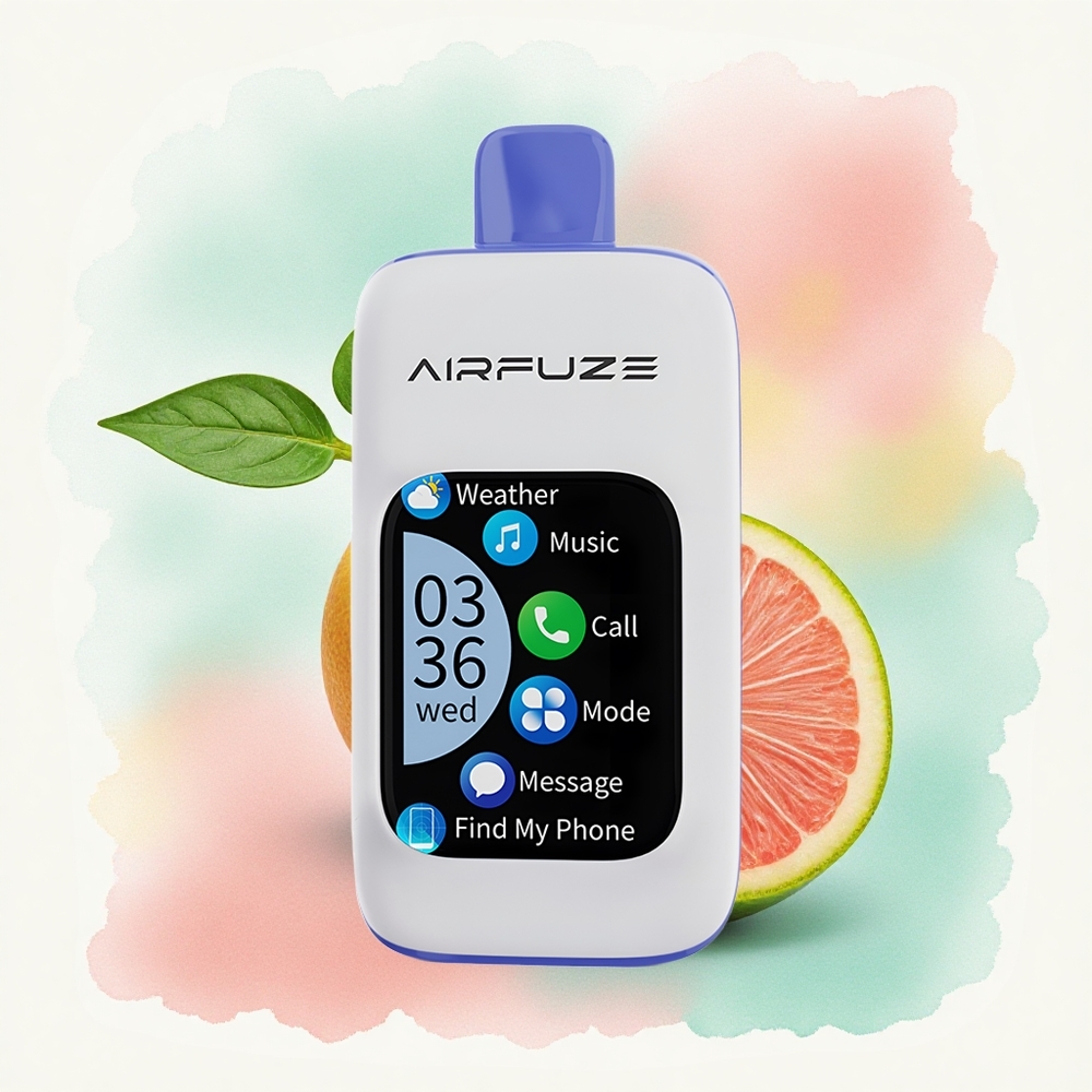AirFuze Smart 30000 Menthe Miami Écran Tactile 5% Nicotine 900mAh