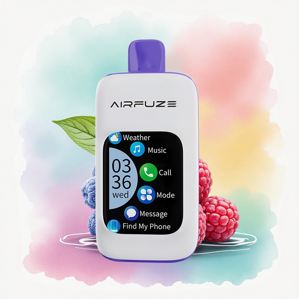 AirFuze Smart Pro 40000 Glace Bleue Framboise avec 900mAh et 5% Nicotine