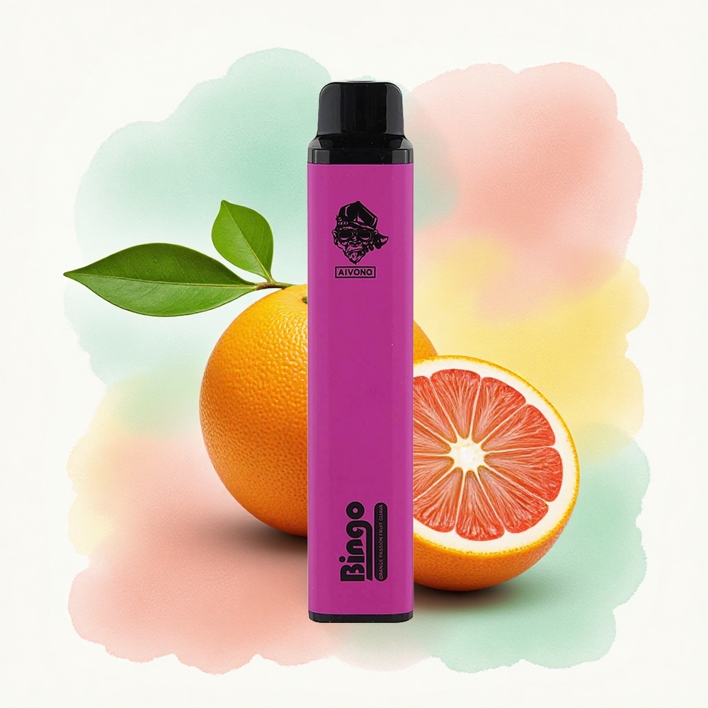 Aivono Aim Bingo 4000 Passion Fruit Goyave Orange 1000mAh 10mL 5% nicotine