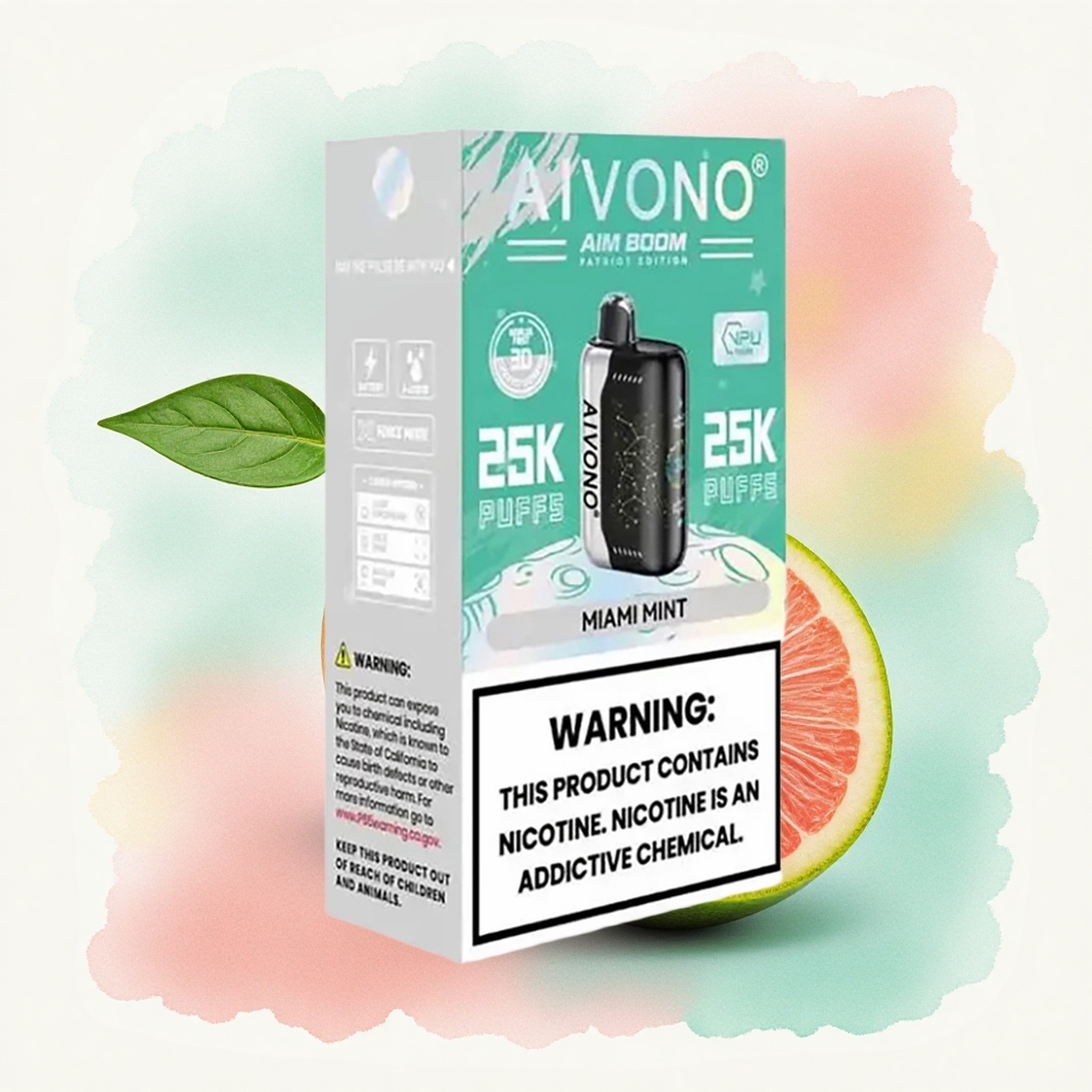 Aivono Aim Boom 25000 Menthe Miami 28ml 650mAh