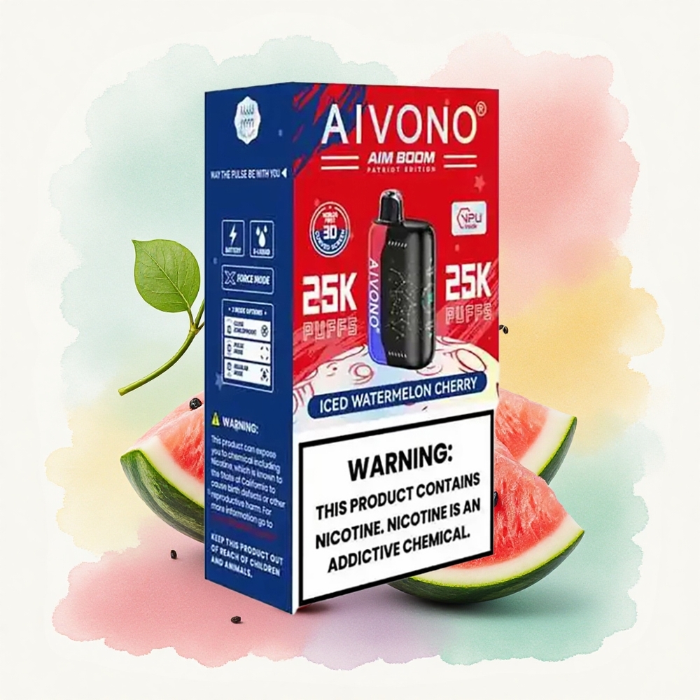 Aivono Aim Boom 25000 Pastèque Cerise Glacée avec 650mAh