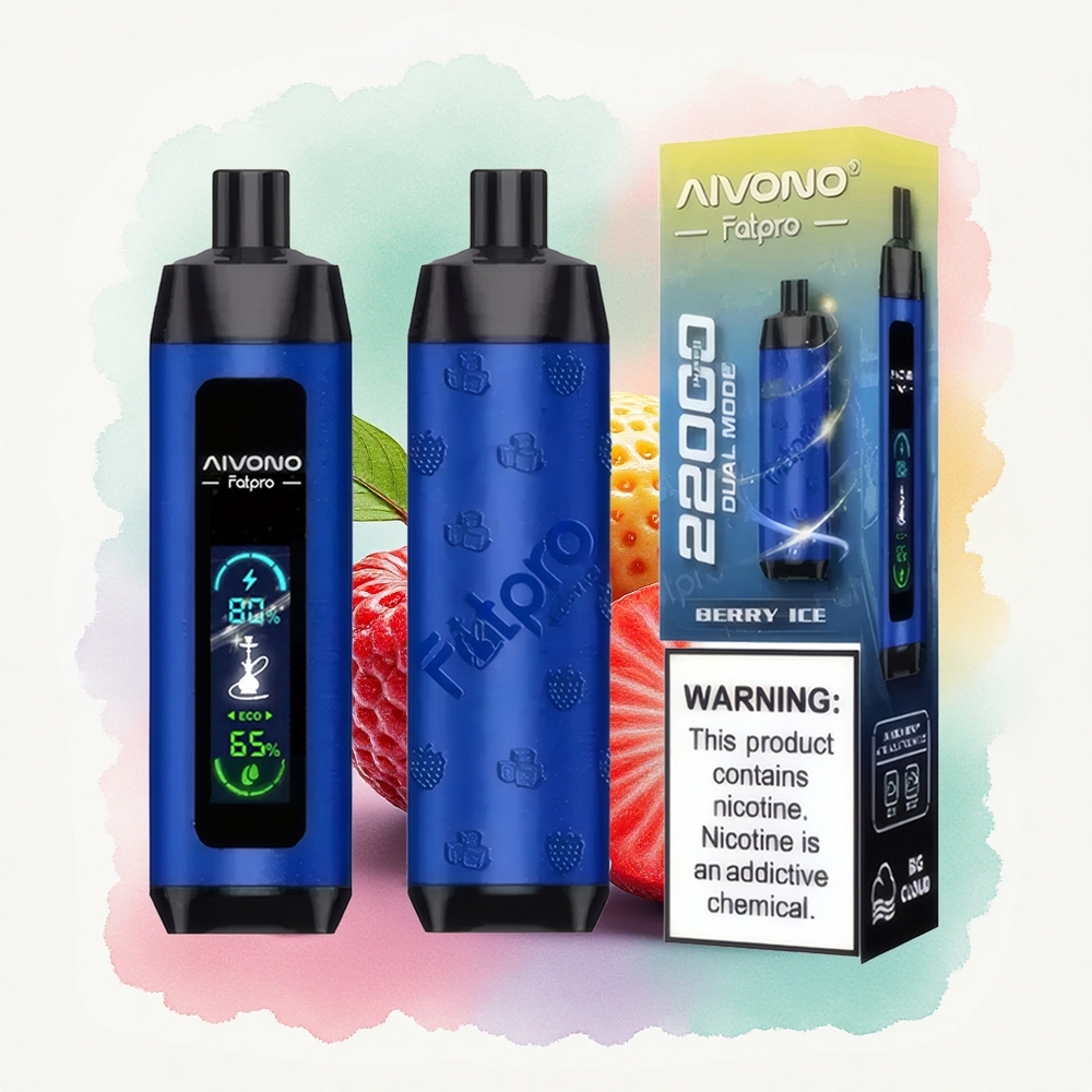 Aivono Aim Fatpro 22000 Glace Baie 600mAh 5% Nicotine