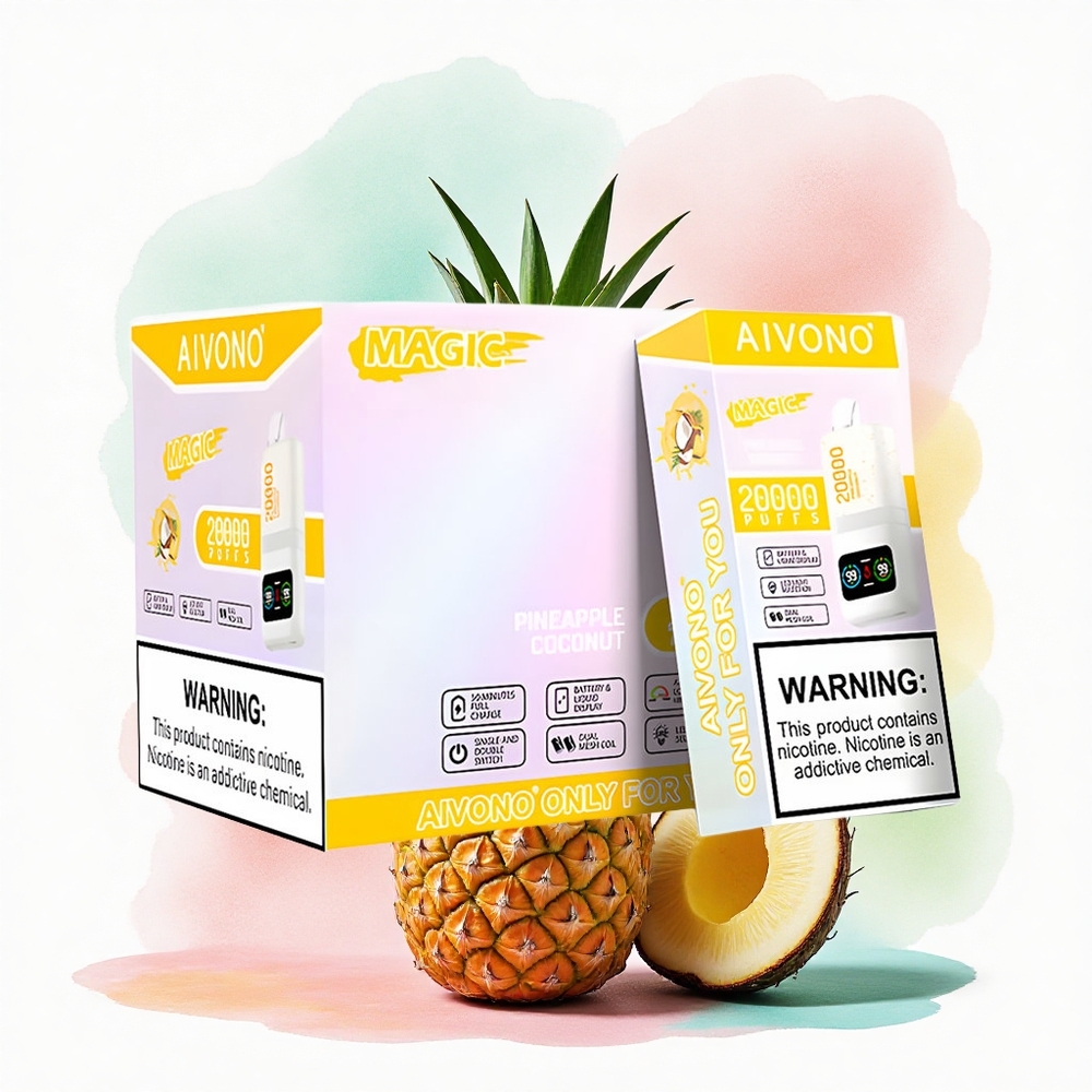 Aivono Aim Magic 20000 Ananas Noix de Coco 5% Nicotine 600mAh