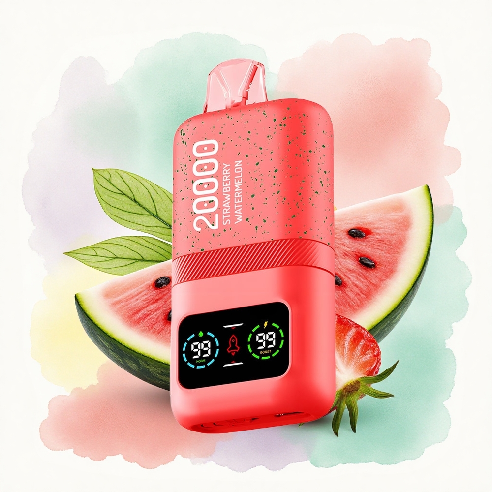 Aivono Aim Magic 20000 Fraise Pastèque Dual Mesh 600mAh