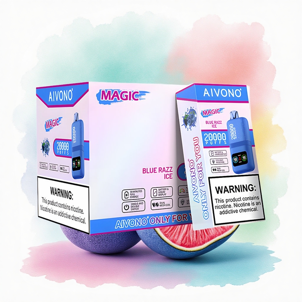 Aivono Aim Magic 20000 Glace Bleue Framboise avec 5% Nicotine et 600mAh