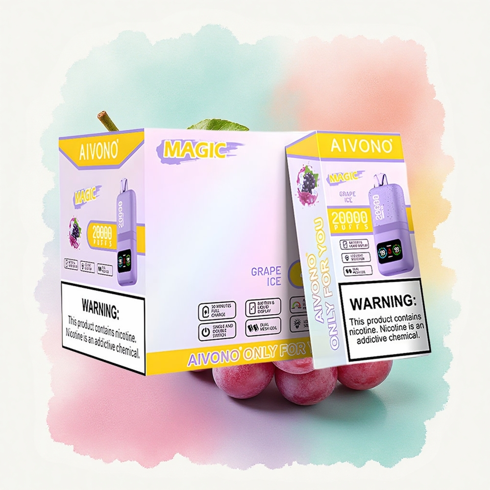 Aivono Aim Magic 20000 Glace de Raisin avec 5% Nicotine et 600mAh