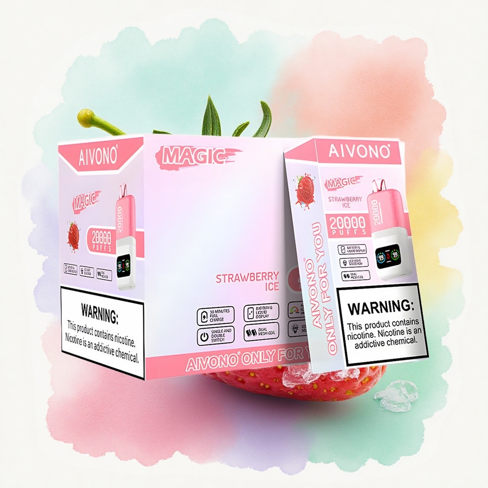 Aivono Aim Magic 20000 Glace à la Fraise 5% Nicotine 600mAh