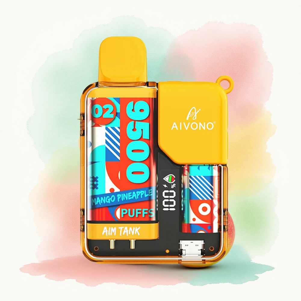 Aivono Aim Tank 9500 Ananas Mangue LCD 650mAh
