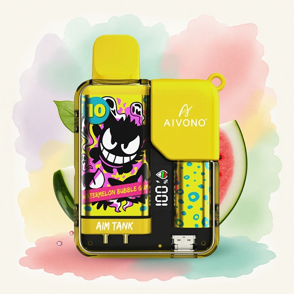 Aivono Aim Tank 9500 Chewing-gum Pastèque 5% Nicotine 650mAh LCD