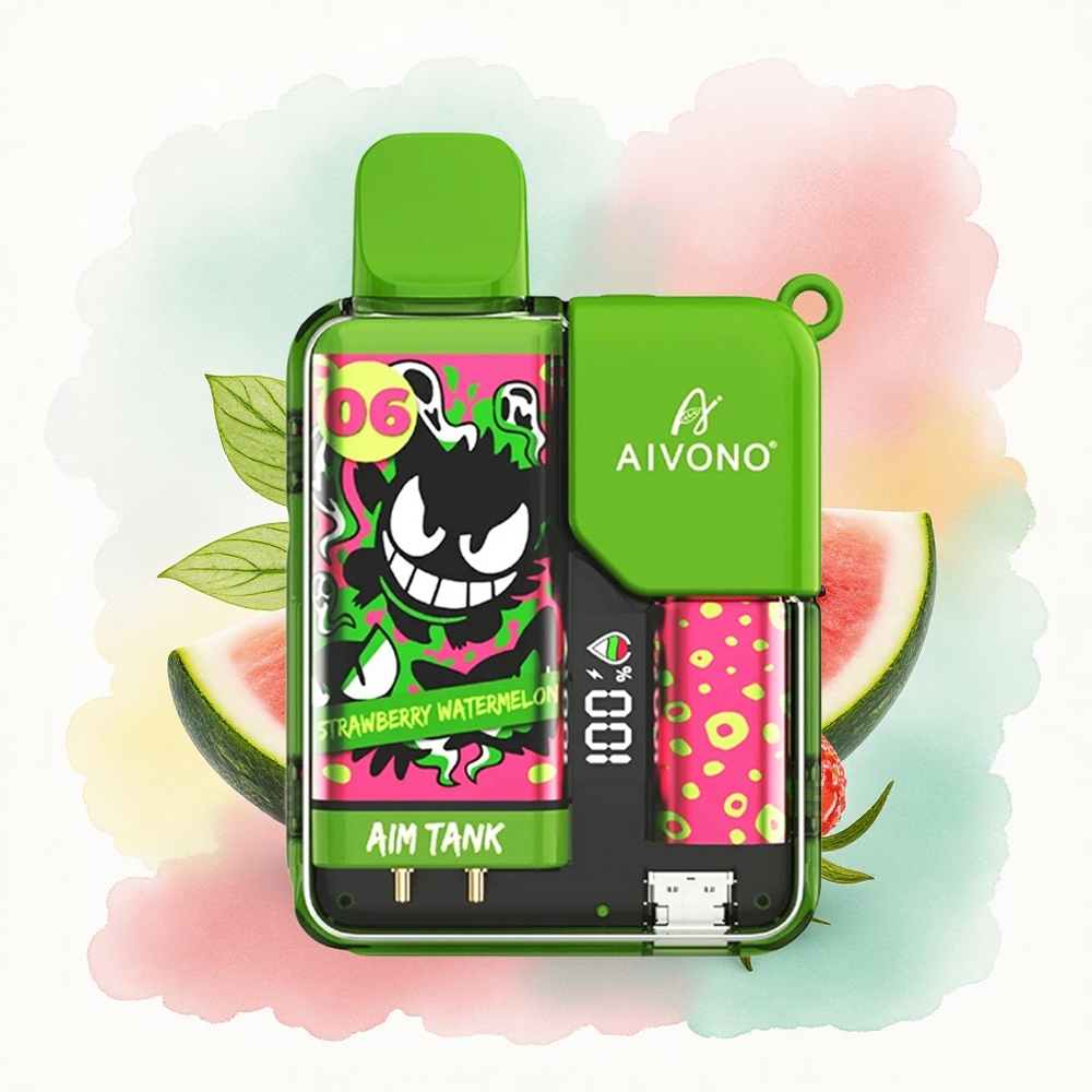 Aivono Aim Tank 9500 Fraise Pastèque 650mAh 5% Nicotine