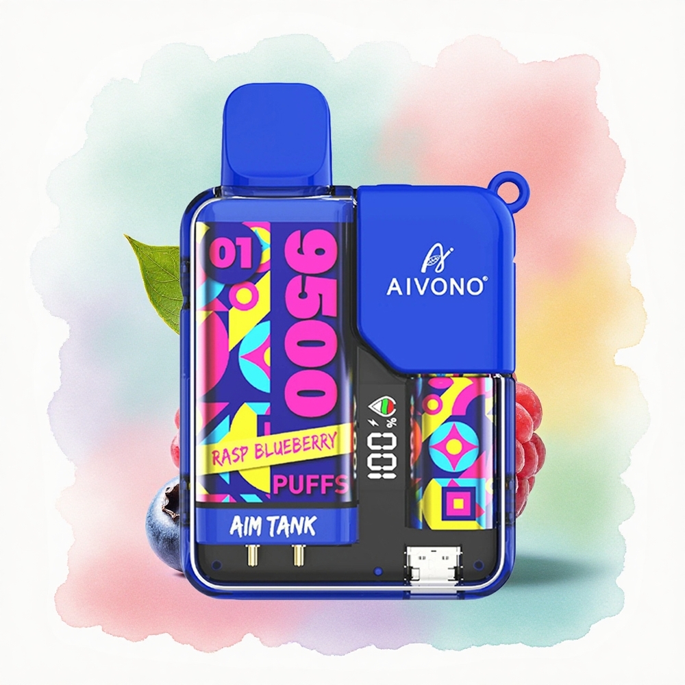 Aivono Aim Tank 9500 Framboise Myrtille 650mAh 18ml