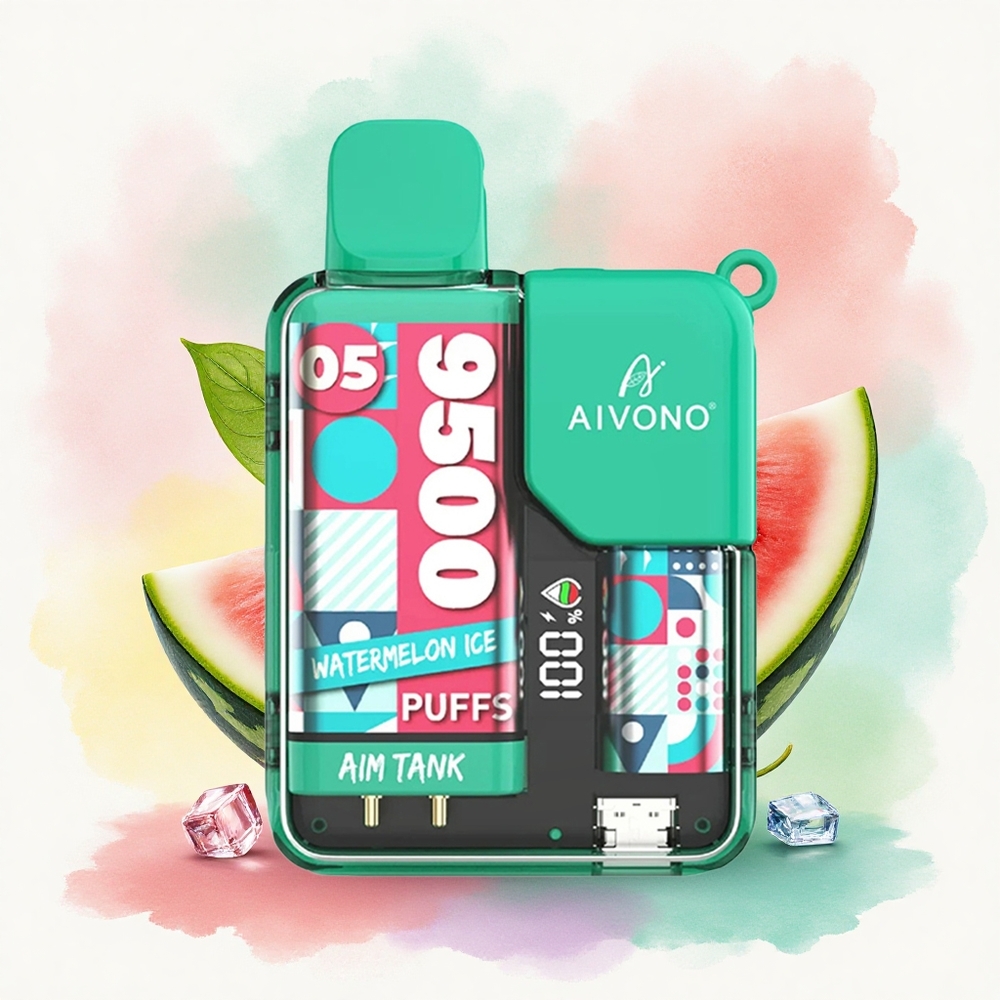 Aivono Aim Tank 9500 Glace à la Pastèque 650mAh 5% Nicotine