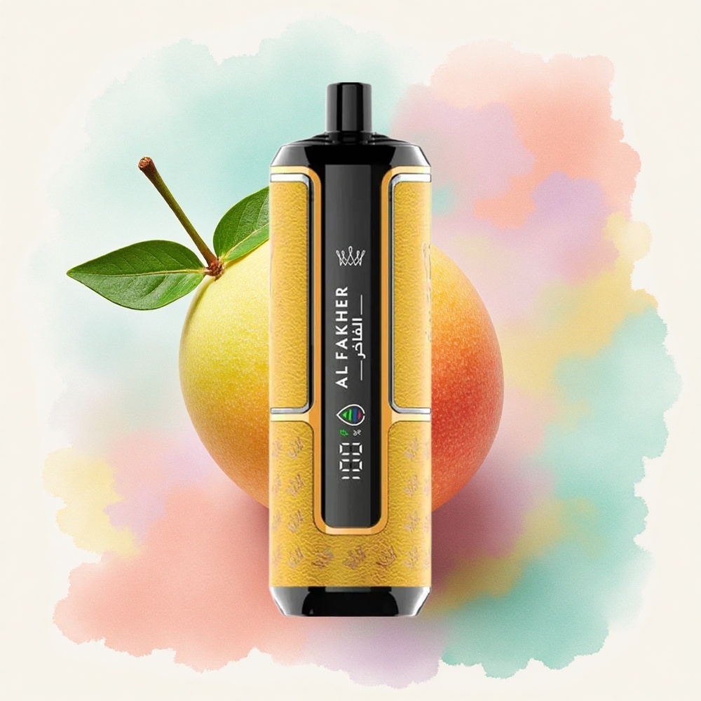 Al Fakher Crown Bar 15K Hypermax Glace à la Mangue 600mAh 22ml 6mg Nicotine