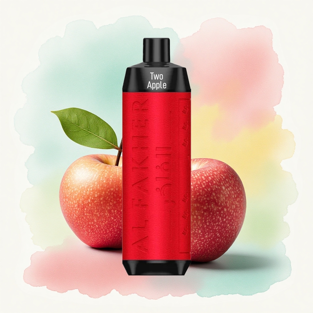 Al Fakher Crown Bar 8000 Crystal Deux Pommes 600mAh 18ml Nicotine 5mg