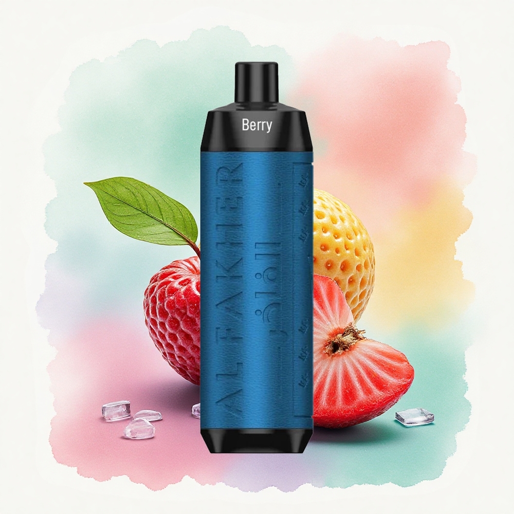 Al Fakher Crown Bar 8000 Crystal Glace Baie 600mAh 5mg Nicotine