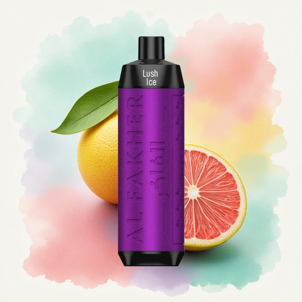 Al Fakher Crown Bar 8000 Crystal Glacier Luxueux 18ml Cristal 5mg Nicotine