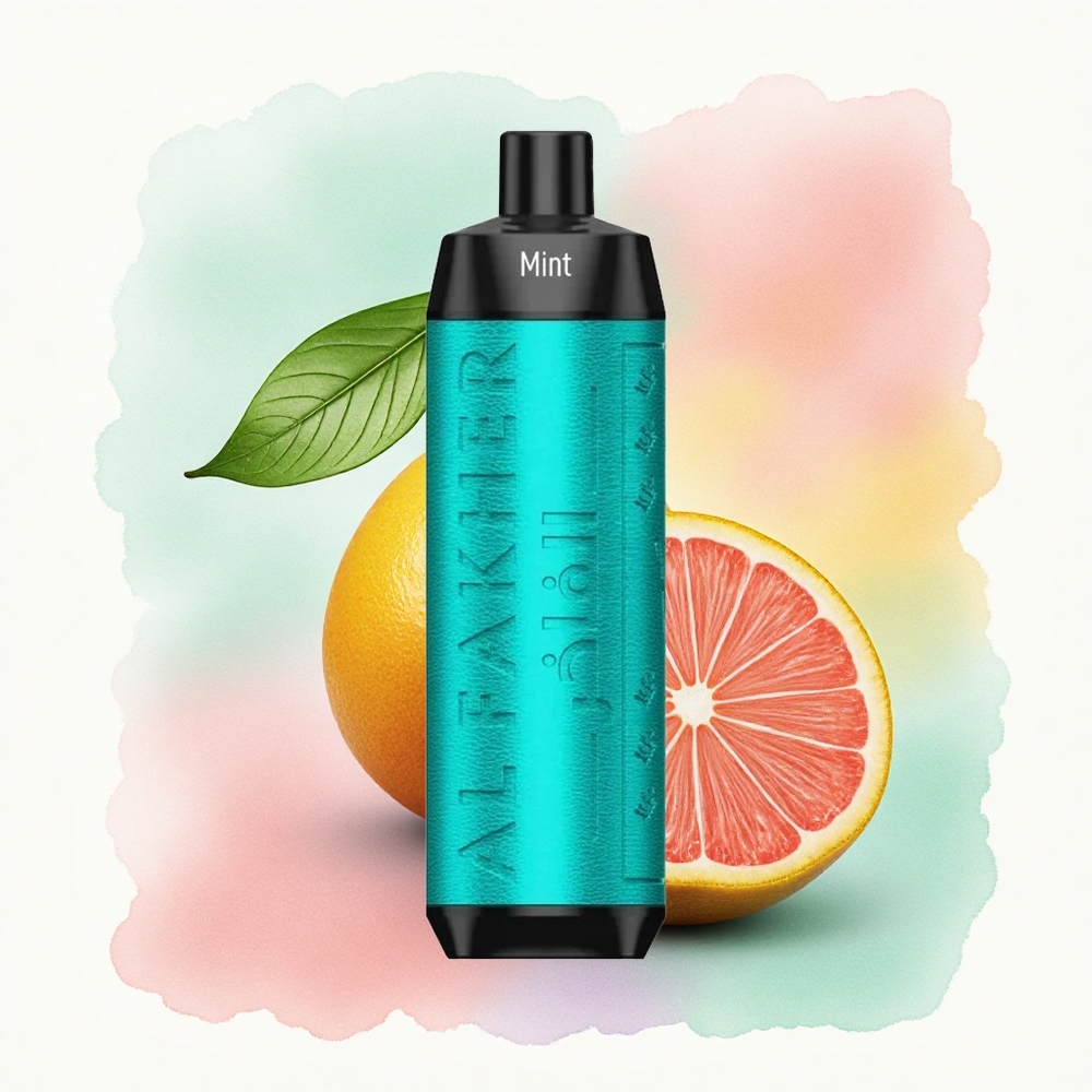 Al Fakher Crown Bar 8000 Crystal Menthe Cristal 18ml 5mg Nicotine 600mAh