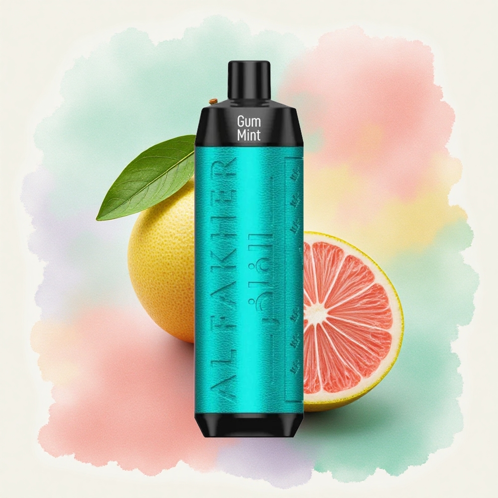 Al Fakher Crown Bar 8000 Crystal Menthe Givrée avec 5mg de nicotine et batterie 600mAh