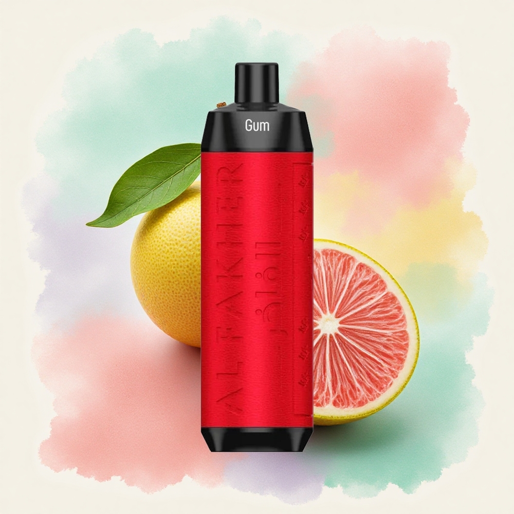 Al Fakher Crown Bar 8000 Crystal Saveur Gomme avec 18ml de Liquide et 5mg de Nicotine