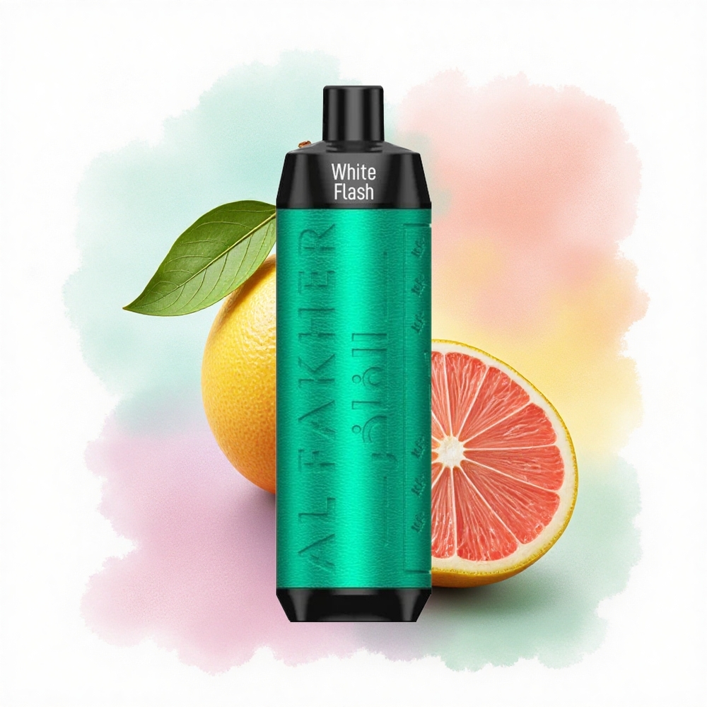 Al Fakher Crown Bar 8000 Crystal Éclair Blanc 600mAh 18ml Nicotine 5mg